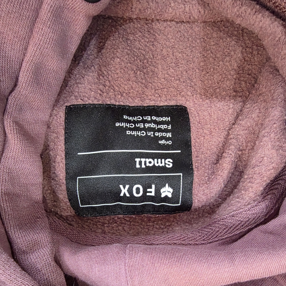 Fox Mauve Hoodie